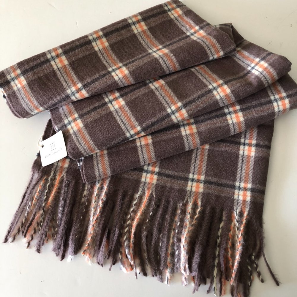 PRETTY PERSUASIONS Scarf Wrap with 4" Fringe NWT